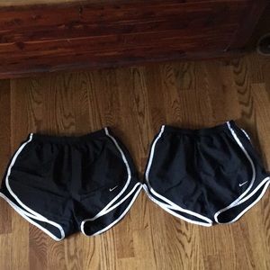 2 pair Nike shorts